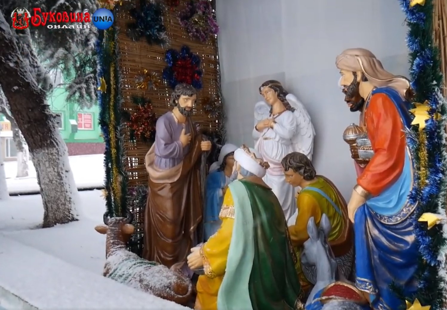 В Заставні хулігани зруйнували Різдвяний вертеп